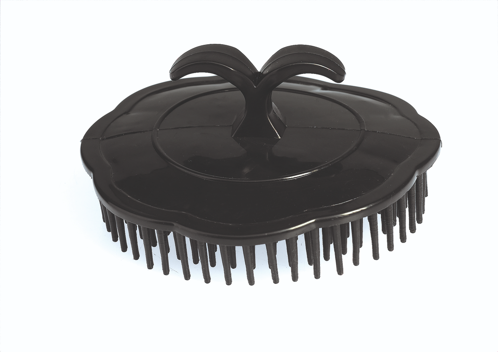 SIBEL Brosse de massage du cuir chevelu en plastique