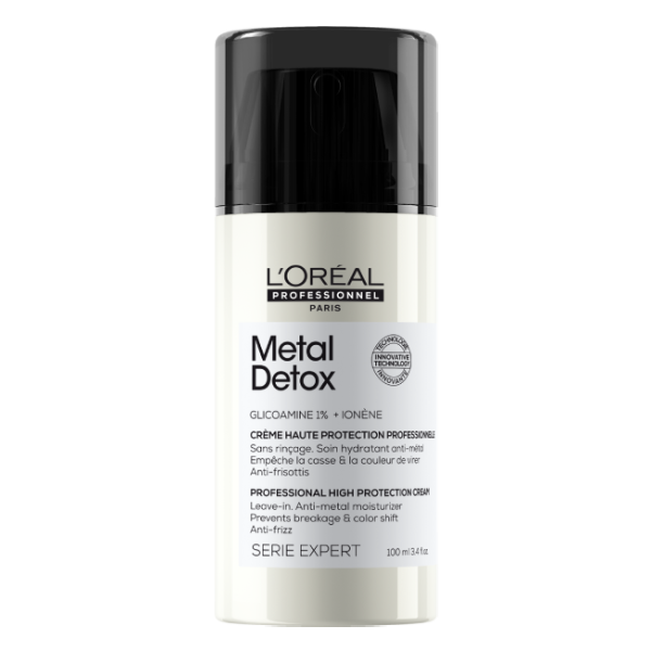 L'OREAL SERIE EXPERT METAL DETOX Crème Haute Protection sans rinçage 100ml