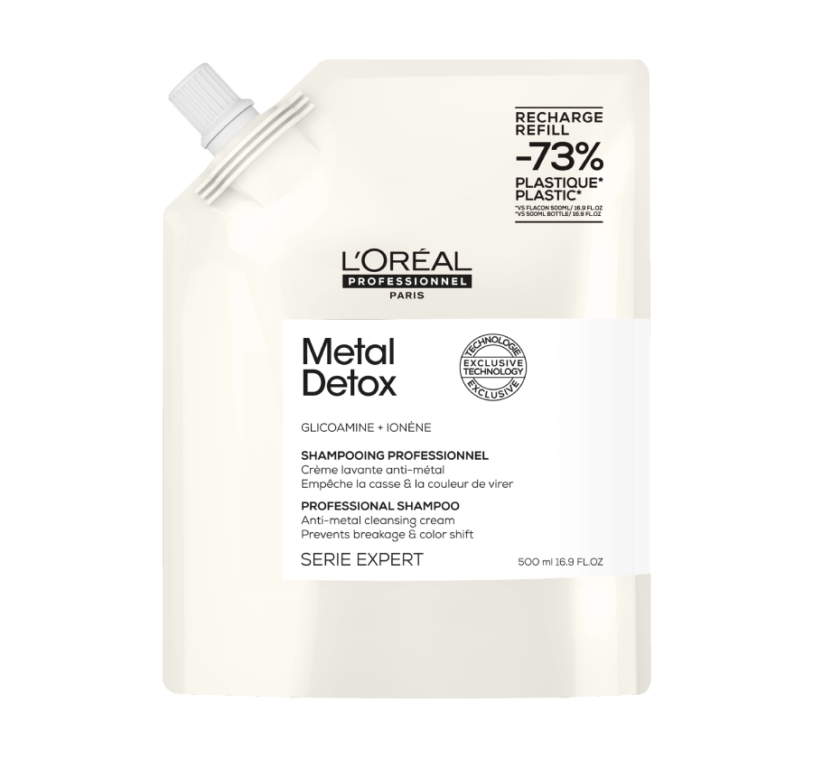 L'OREAL SERIE EXPERT METAL DETOX Shampooing 500ml recharge