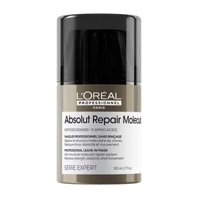 L'OREAL SERIE EXPERT ABSOLUT REPAIR MOLECULAR Masque réparateur sans rinçage 50ml