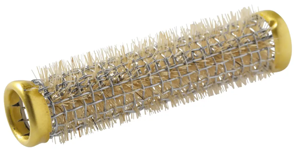 SIBEL Bigoudis métallique 13mm Or 12pcs