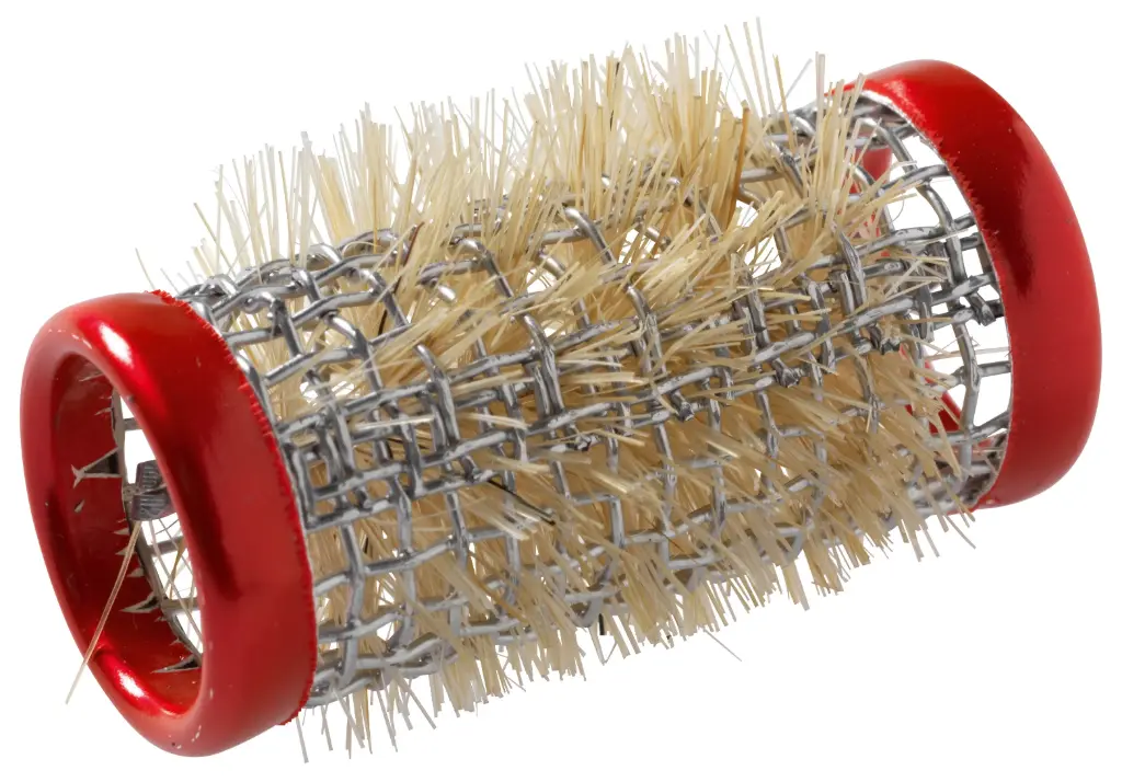 [SIN-P001327] SIBEL Bigoudis métallique 18mm court Rouge 12pcs 