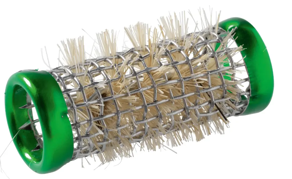 [SIN-P001326] SIBEL Bigoudis métallique 15mm court Vert 12pcs