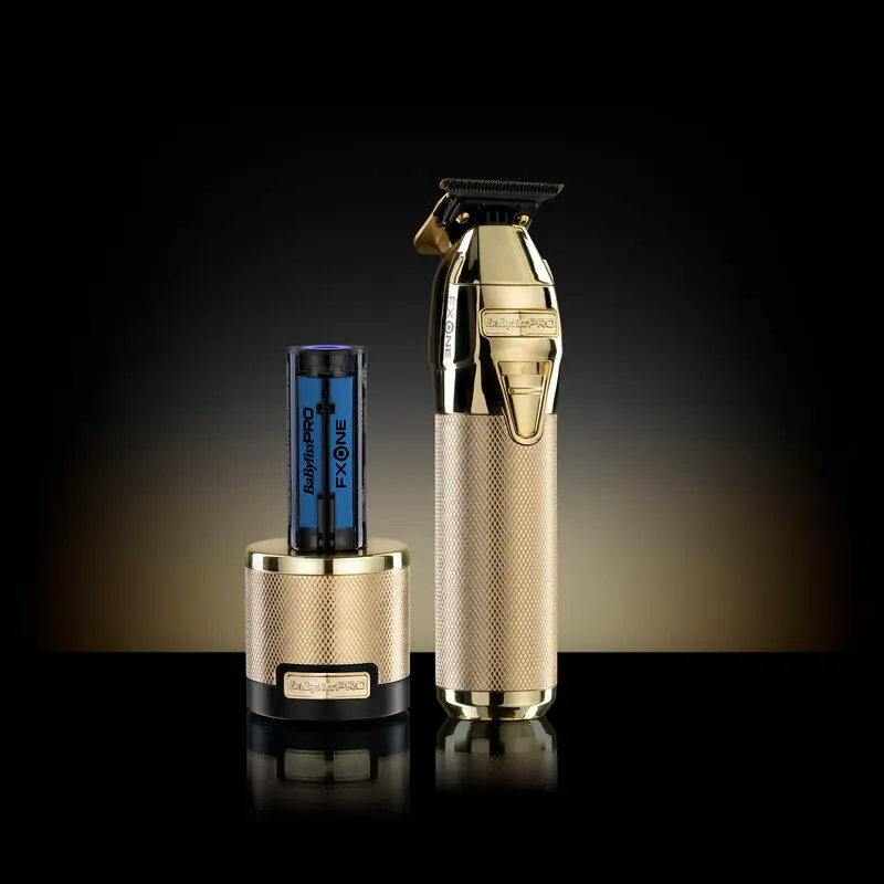BABYLISS PRO FXONE ALL-METAL GOLD SKELETON - Tondeuse de Précision Professionnelle FX799GE