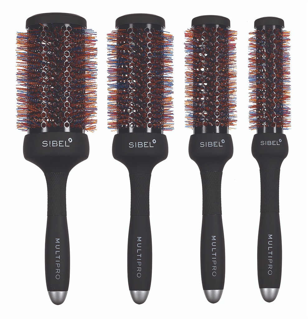 SIBEL Brosse thermique Multipro Kit 4pcs