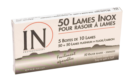 [SIN 7719150 / P002093] IN 5 boites de 10 Lames pour rasoir à lames